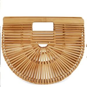 Ark handbag. Wood clutch